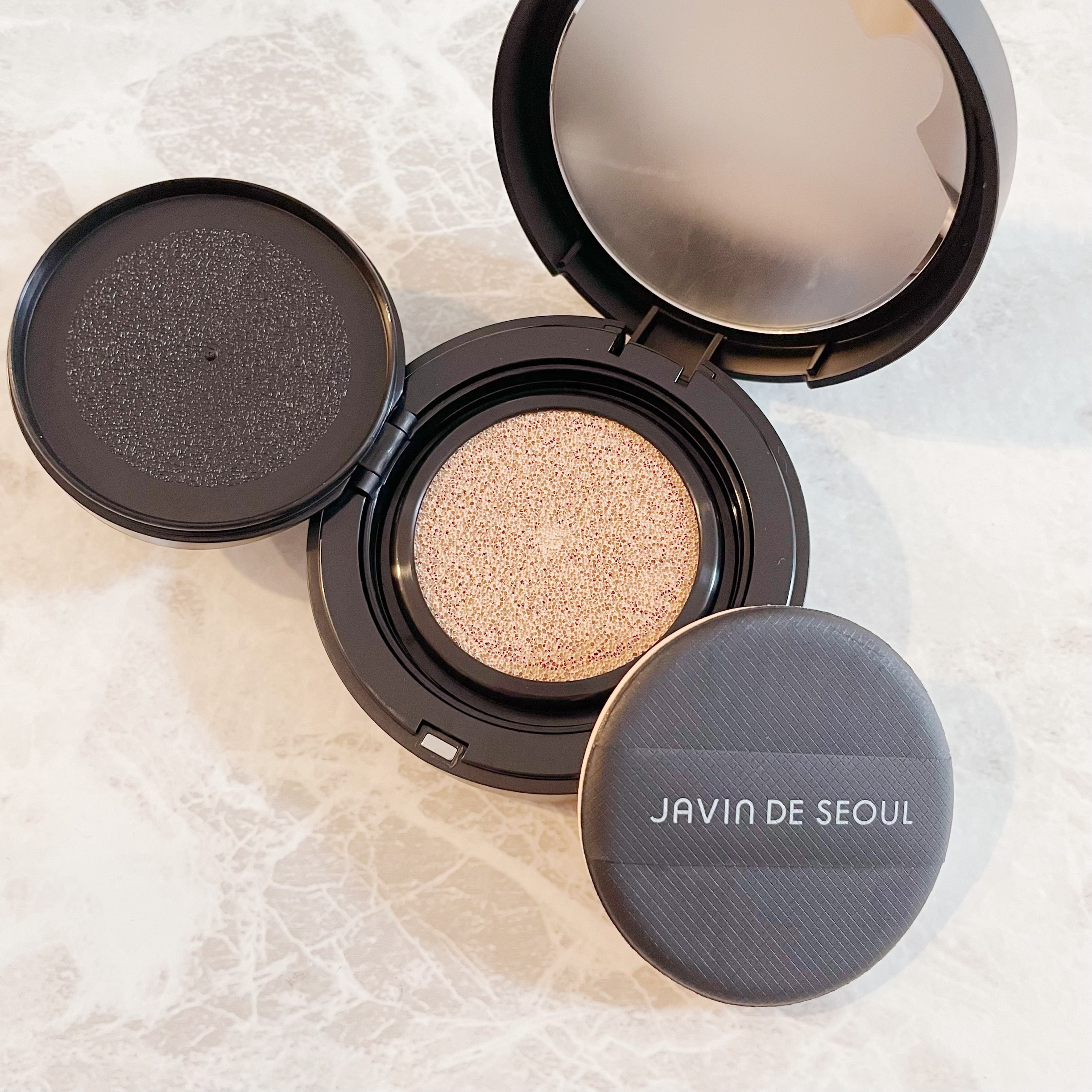 ジャビンドゥソウル ウインクファンデーションパクト 22 COVER SAND(カバーサンド)詰替用レフィル/Javin De Seoul/クッションファンデーションを使ったクチコミ（3枚目）