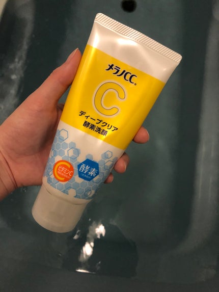 ディープクリア酵素洗顔 /メラノCC/洗顔フォームを使ったクチコミ(1枚目)