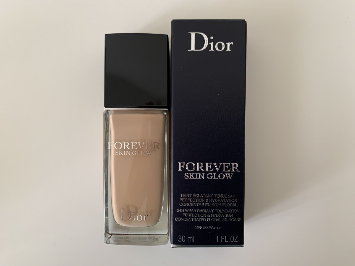 ディオールスキン フォーエヴァー フルイド グロウ/Dior/リキッドファンデーションを使ったクチコミ（2枚目）