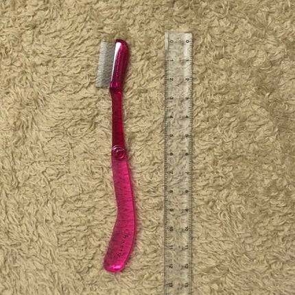 マスカラコーム メタルN(ナチュラル)/チャスティ/その他化粧小物を使ったクチコミ(2枚目)