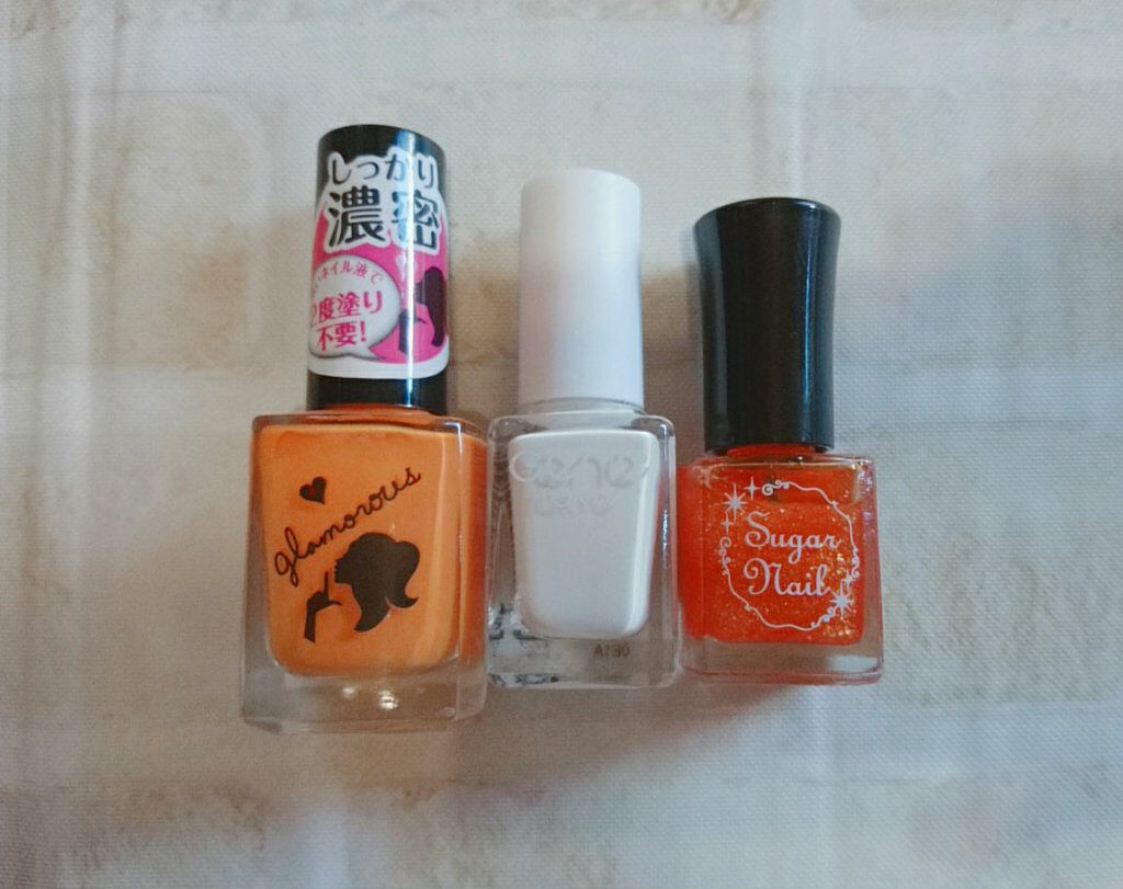 gene TOKYO ネイル ホワイト/DAISO/マニキュアを使ったクチコミ（2枚目）