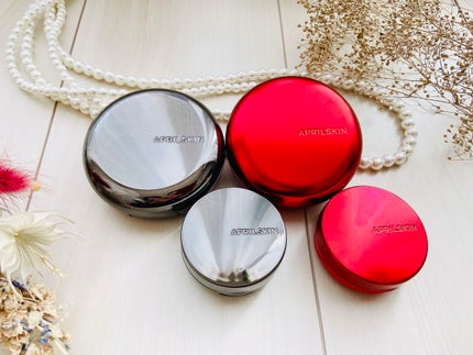 ハイパーカバーフィットクッション グラファイト/APRILSKIN/クッションファンデーションを使ったクチコミ(2枚目)