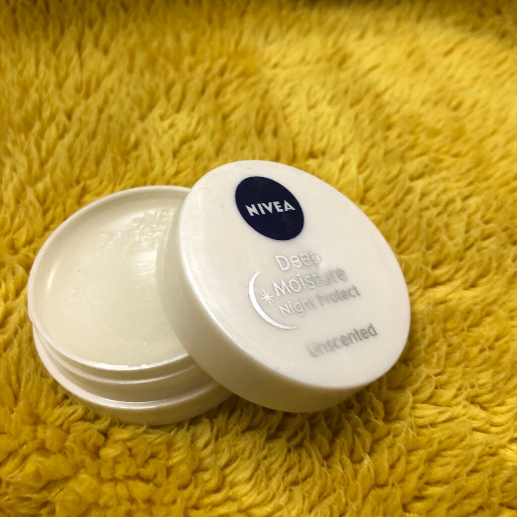 ディープモイスチャーナイトプロテクト 無香料/ニベア/リップマスクを使ったクチコミ(1枚目)