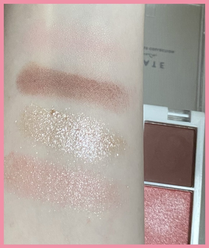 IDATE 4色アイシャドウパレット 05/IDATE/アイシャドウパレットを使ったクチコミ（2枚目）