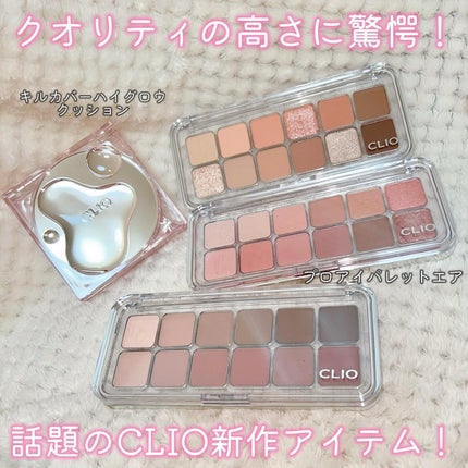 プロ アイ パレット エアー/CLIO/アイシャドウパレットを使ったクチコミ(1枚目)