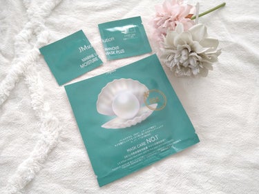 JM solution  marine luminous pearl deep moisture mask/JMsolution JAPAN/シートマスク・パックを使ったクチコミ（3枚目）