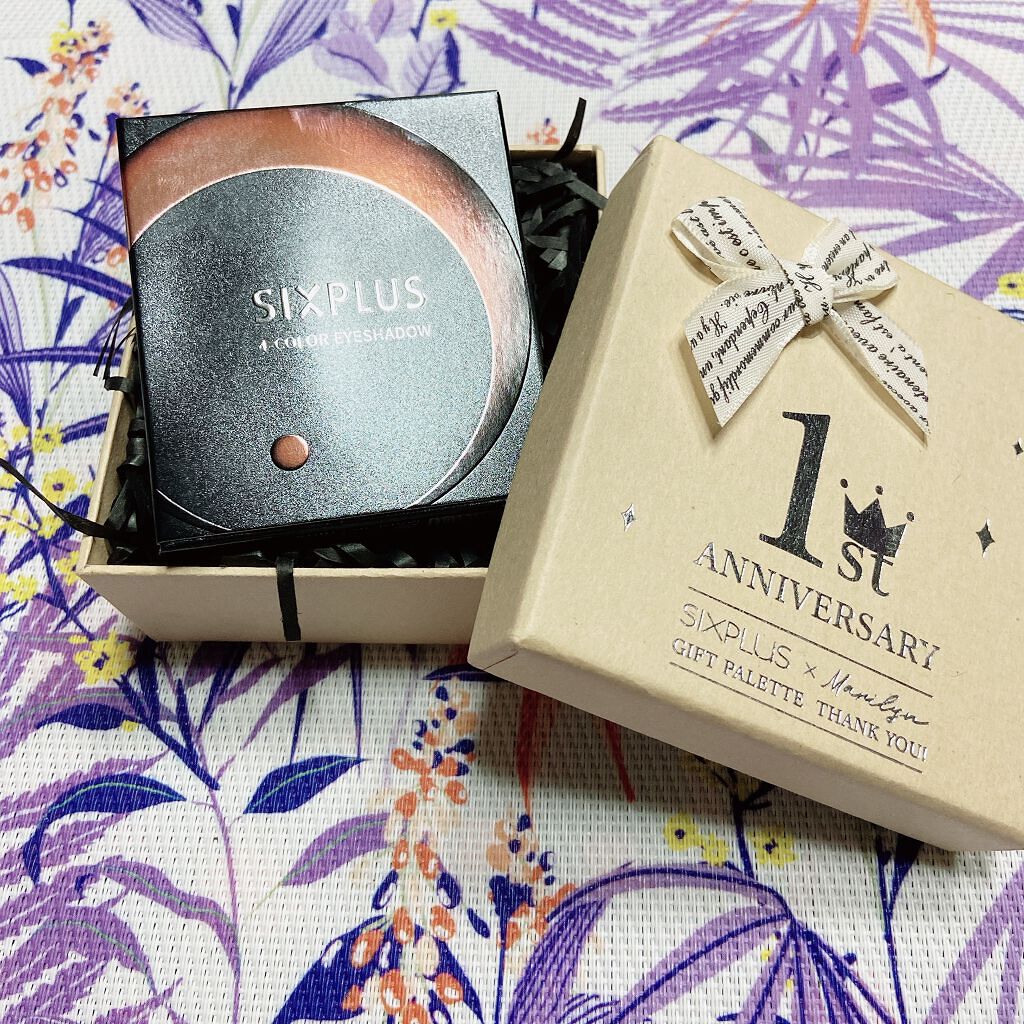 SIXPLUS 4色アイシャドウ/SIXPLUS/アイシャドウパレットを使ったクチコミ（2枚目）