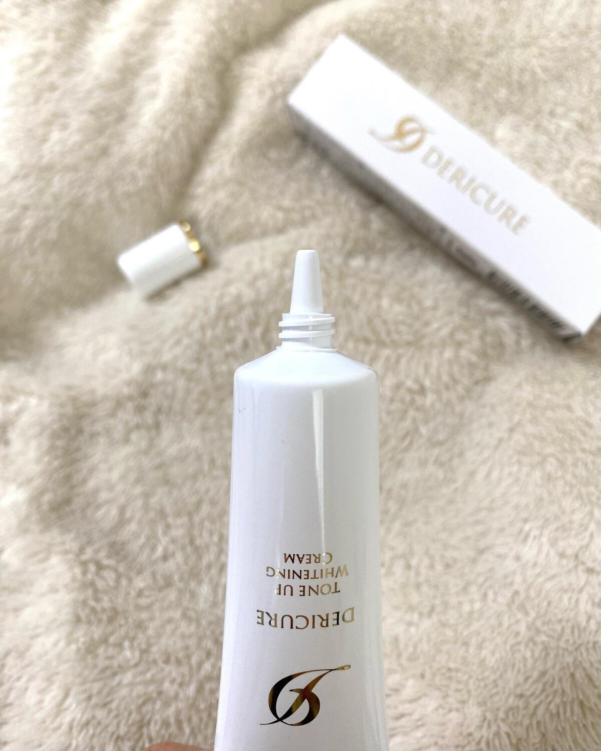 デリキュア トーンアップ ホワイトニング クリーム/Kirei/デリケートゾーンケアを使ったクチコミ(3枚目)