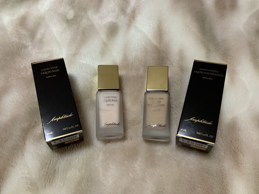 クリアカバー リキッドベース/Amplitude/化粧下地を使ったクチコミ（1枚目）