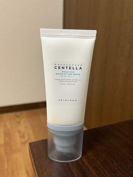 ヒアルーシカ ウォーターフィット サンセラム/SKIN1004/日焼け止めローションを使ったクチコミ(1枚目)