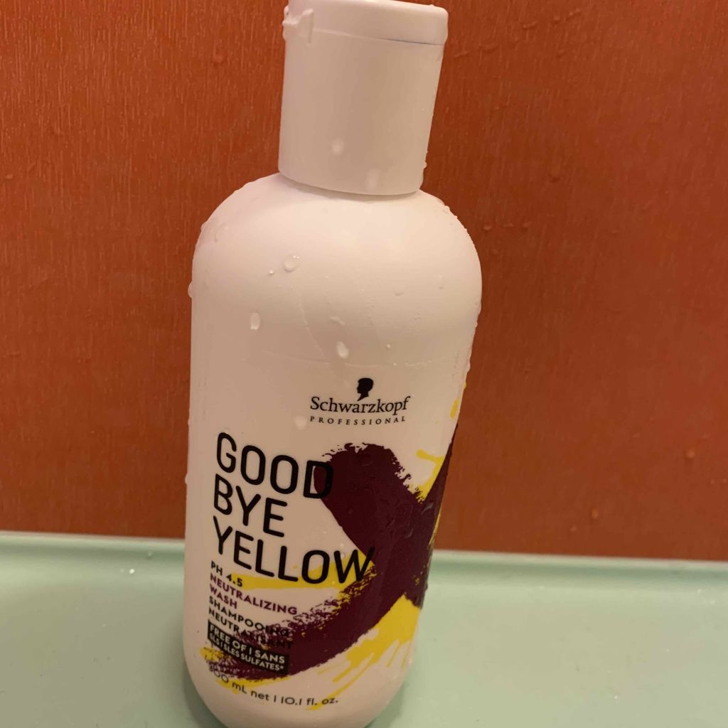 グッバイ イエロー カラーシャンプー/シュワルツコフ プロフェッショナル/市販シャンプーを使ったクチコミ（1枚目）