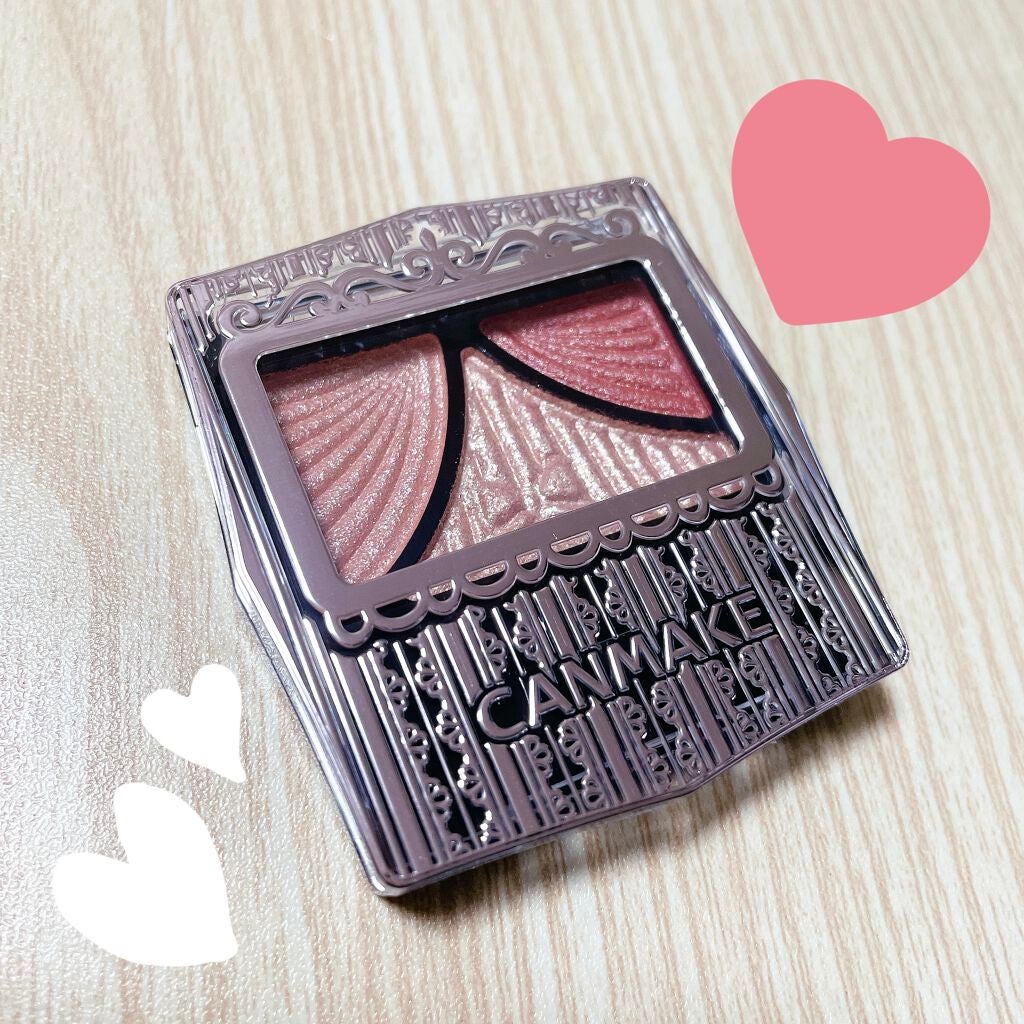 ジューシーピュアアイズ/キャンメイク/アイシャドウパレットを使ったクチコミ(5枚目)