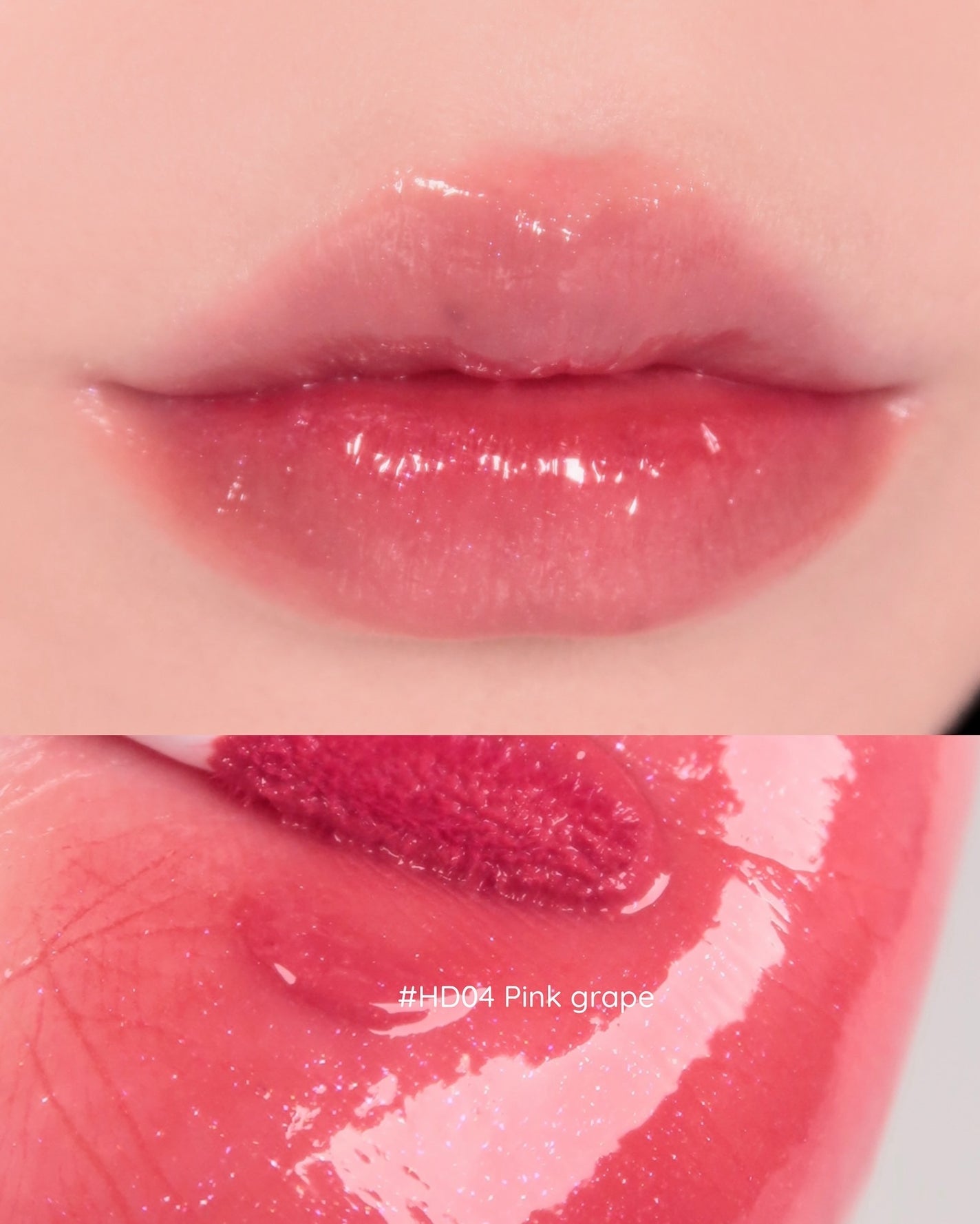 アンドバイロムアンド グラッシーボムティント/&nd by rom&nd/リップティントを使ったクチコミ(4枚目)