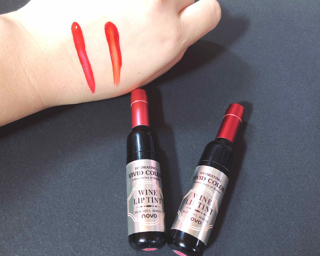 ワインリップティント/NOVO/リップティントを使ったクチコミ（2枚目）