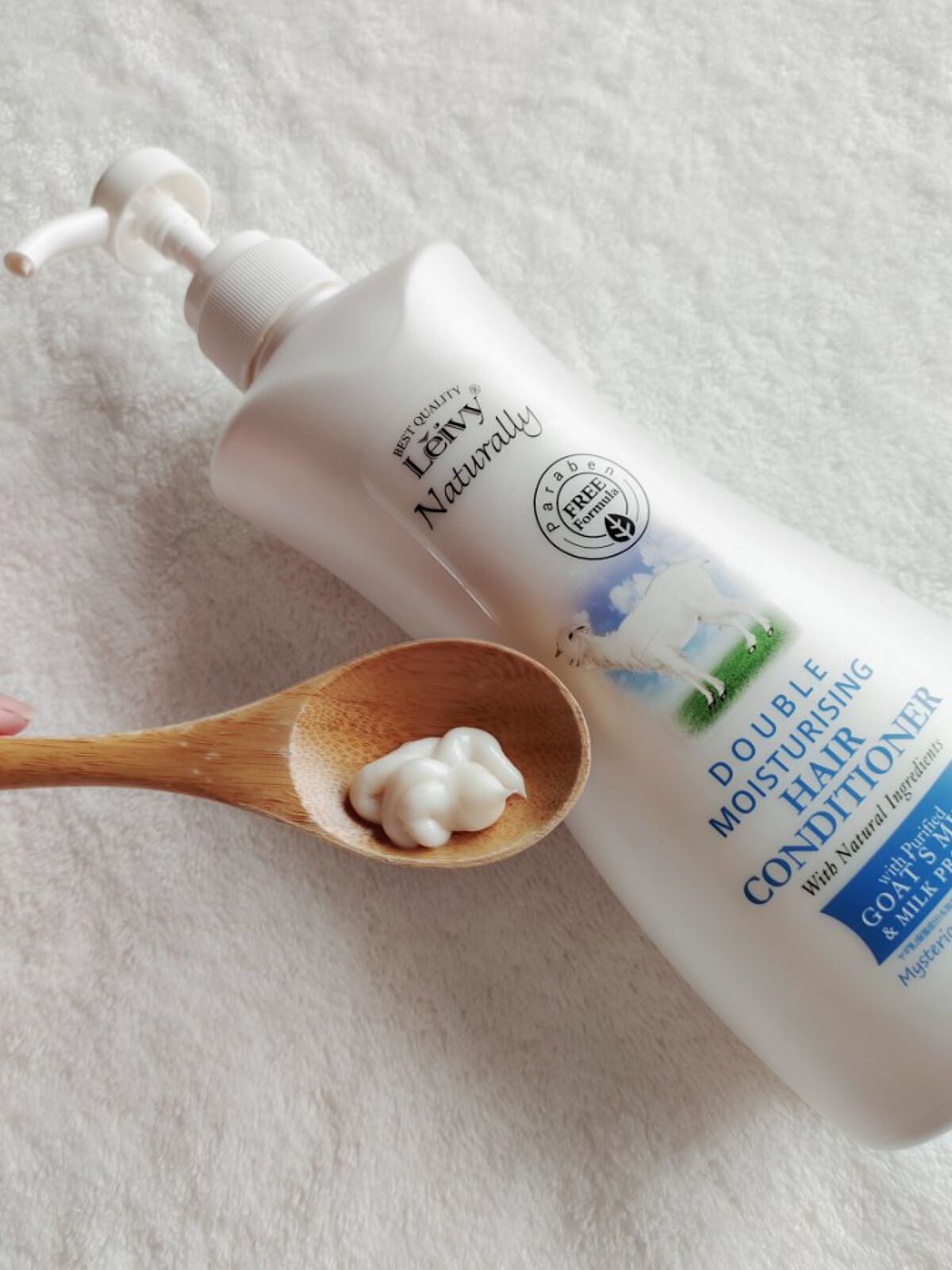 レイヴィー ヘアコンディショナー ゴートミルク/Leivy/シャンプー・コンディショナーを使ったクチコミ（1枚目）