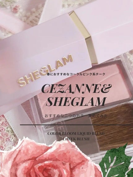 チークブラッシュ/CEZANNE/パウダーチークを使ったクチコミ(1枚目)