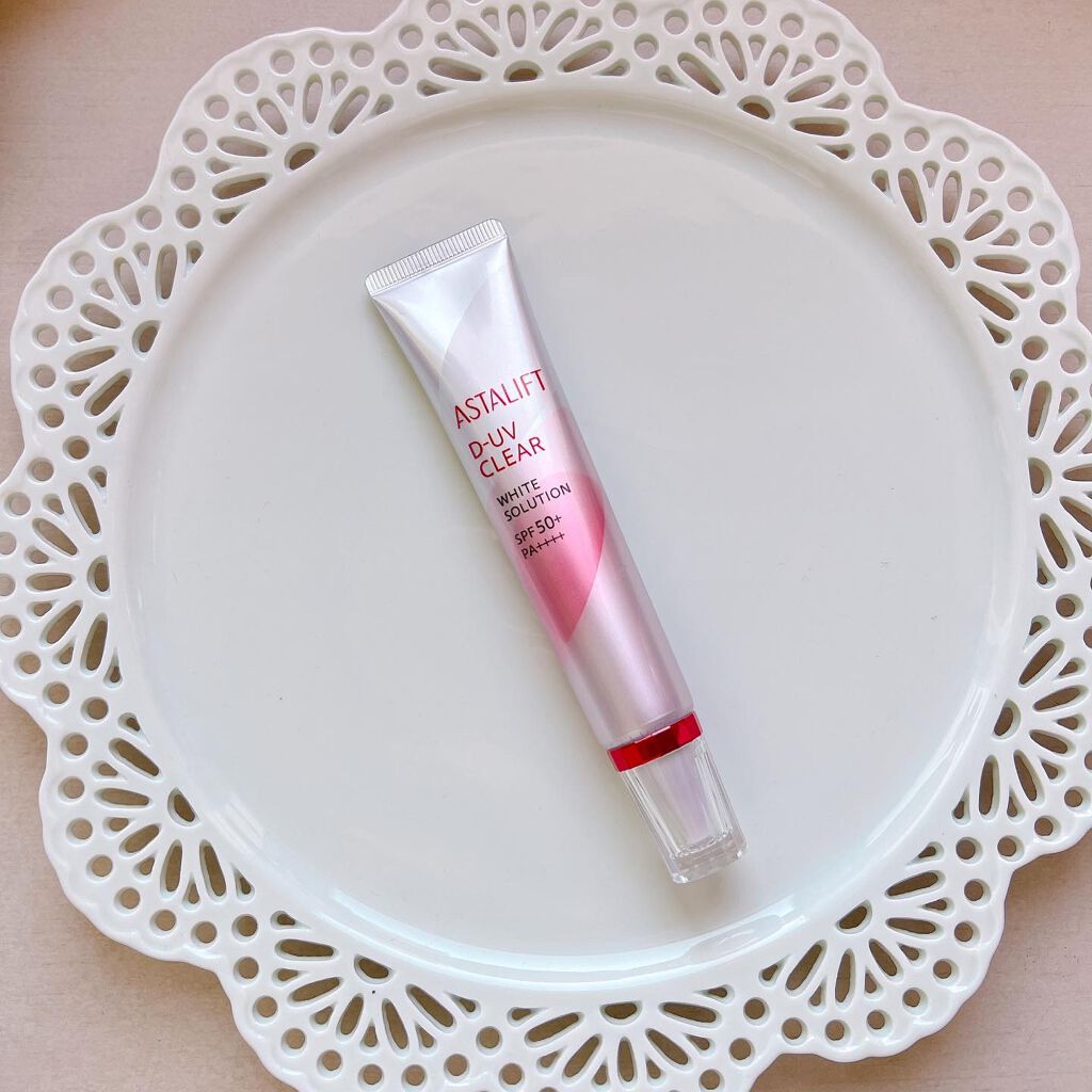 D-UVクリア ホワイトソリューション/アスタリフト/日焼け止めクリームを使ったクチコミ(7枚目)