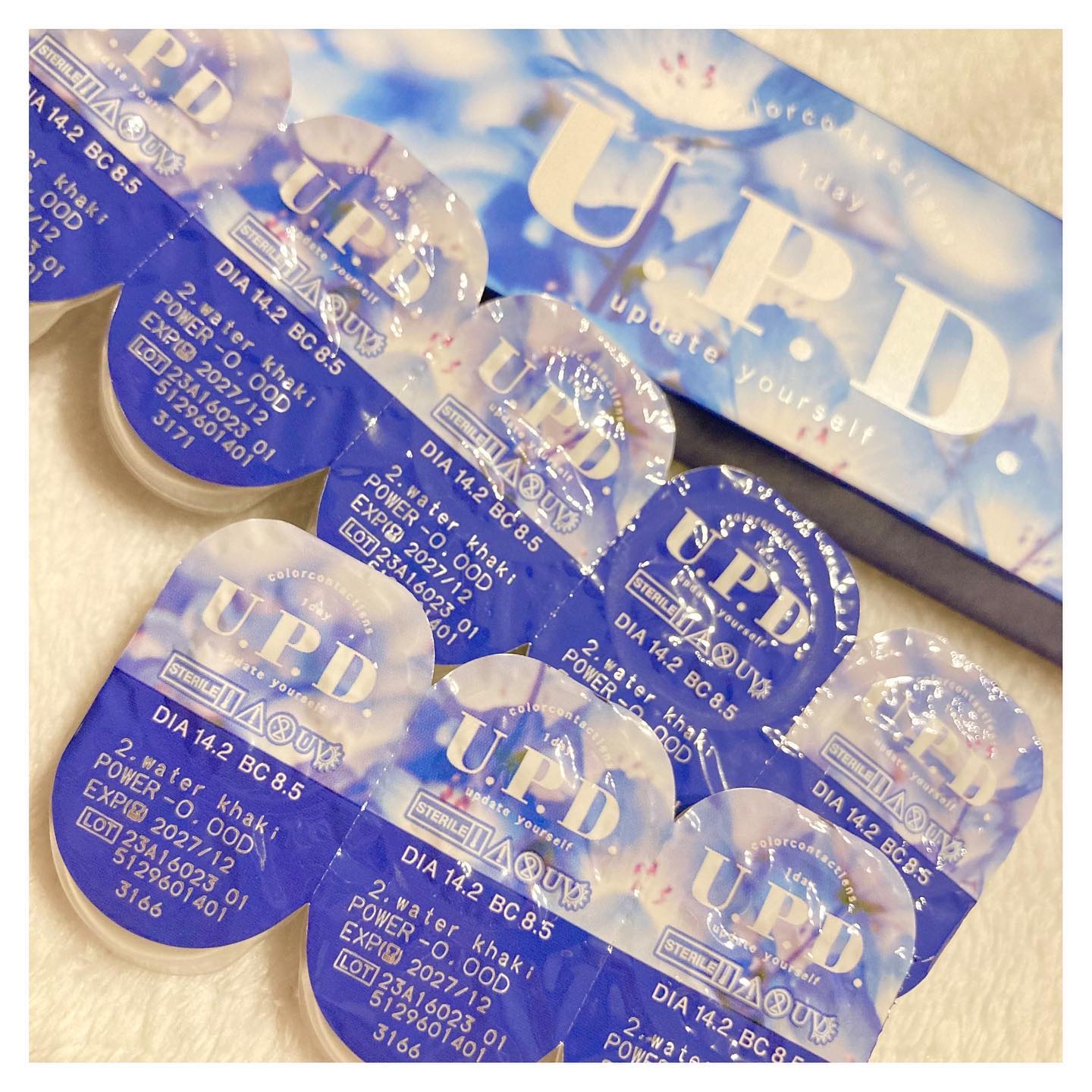 U.P.D. 1day/U.P.D./ワンデー（１DAY）カラコンを使ったクチコミ（2枚目）