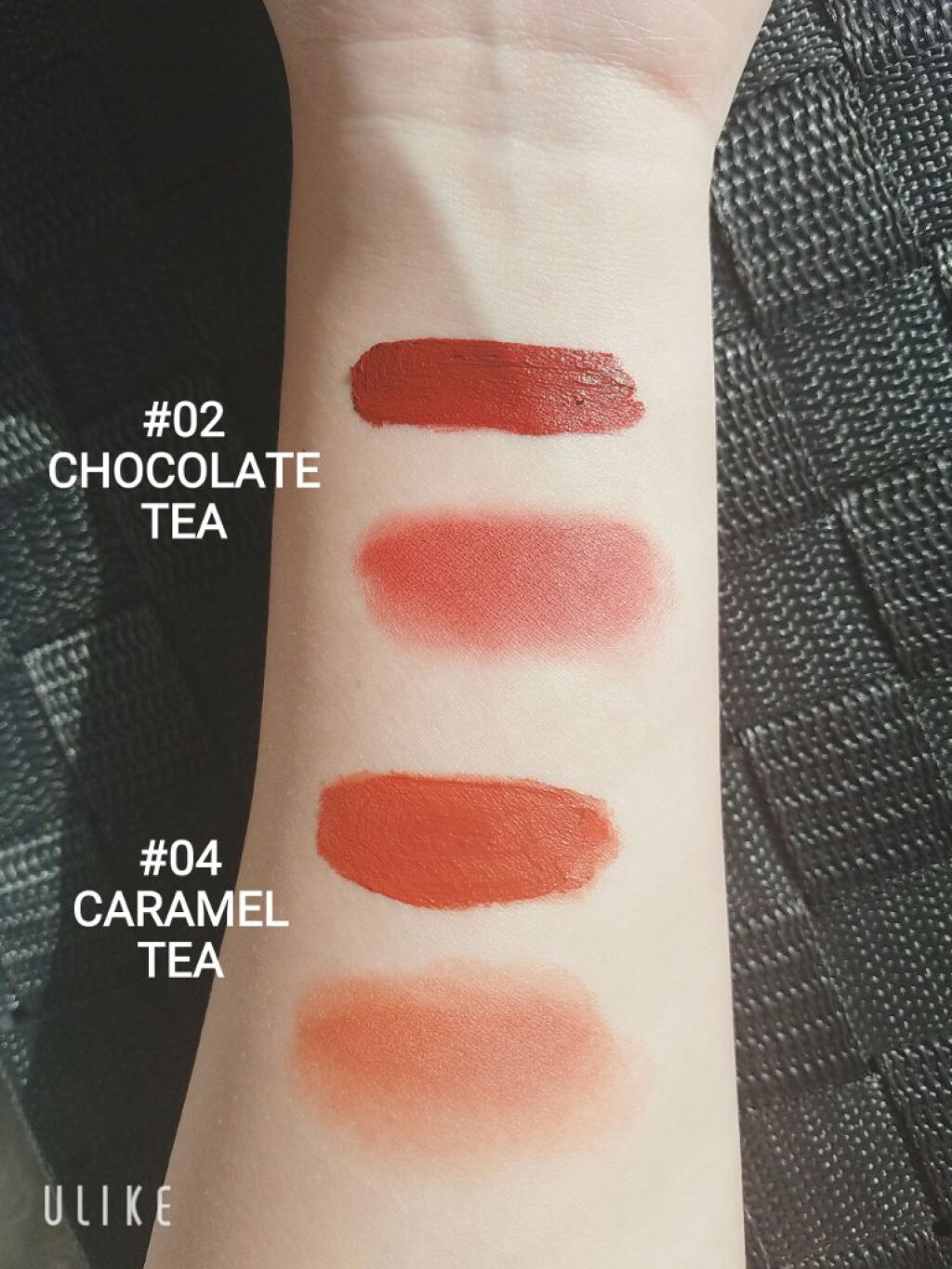 ミルクティーベルベットティント/rom&nd/リップティントを使ったクチコミ（1枚目）