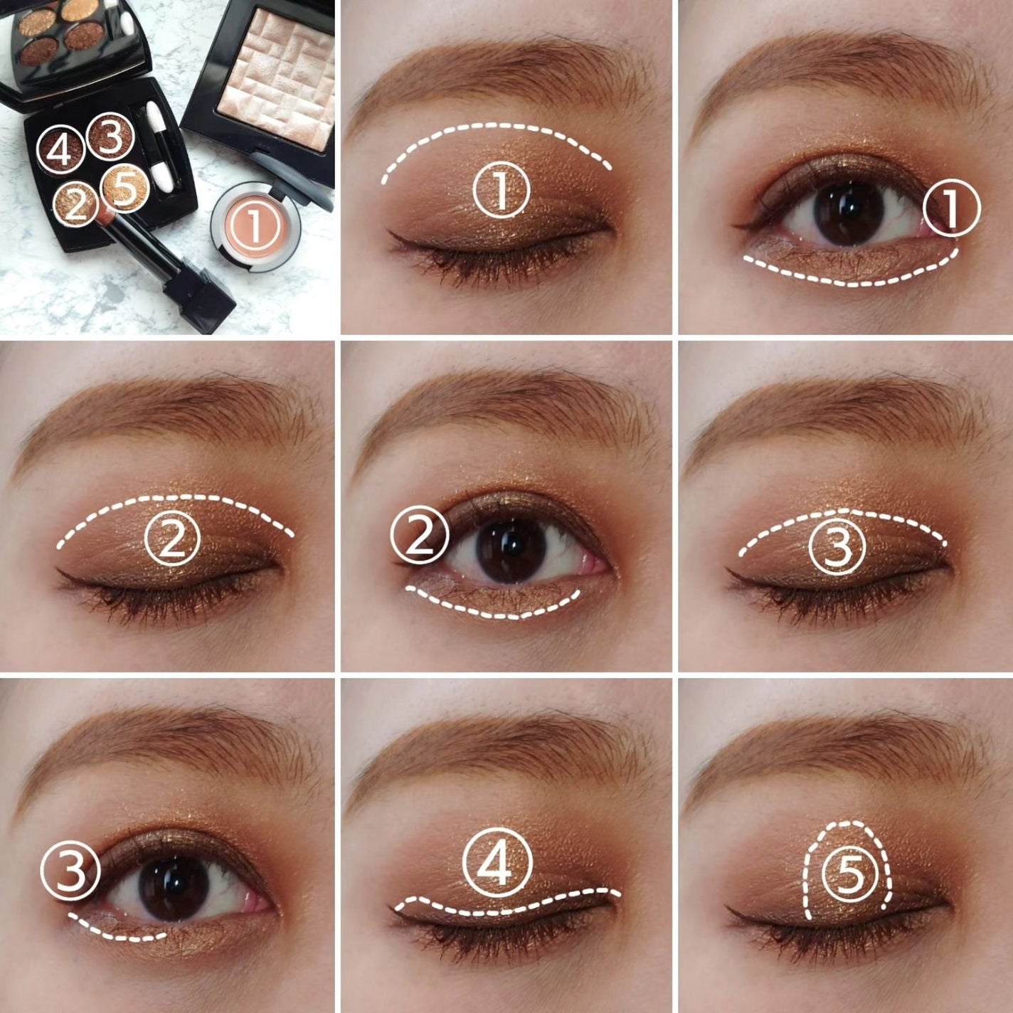 レ キャトル オンブル ツイード/CHANEL/アイシャドウパレットを使ったクチコミ(4枚目)