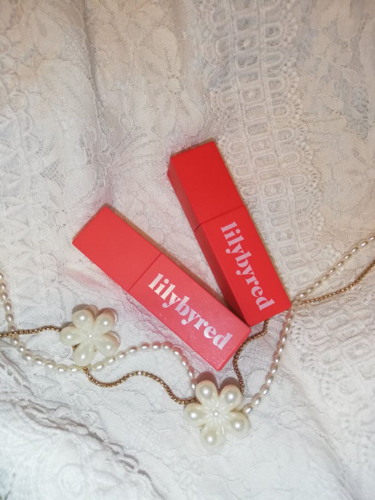 ブラッディライアー コーティングティント/lilybyred/リップティントを使ったクチコミ（2枚目）