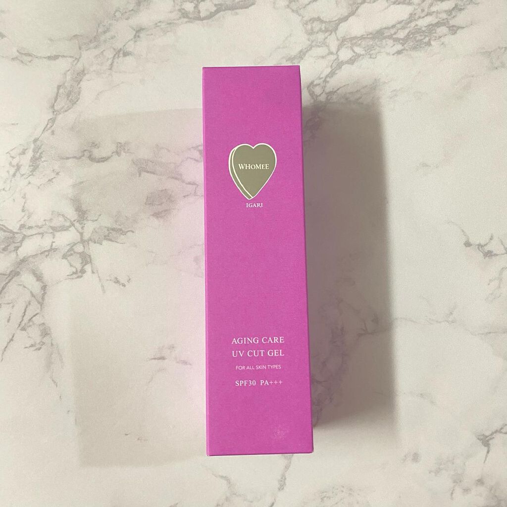 エイジングケアUVカットジェル/WHOMEE/日焼け止めジェルを使ったクチコミ（2枚目）