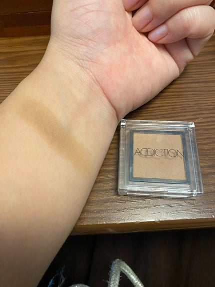 アディクション ザ アイシャドウ マット/ADDICTION/単色アイシャドウを使ったクチコミ(2枚目)