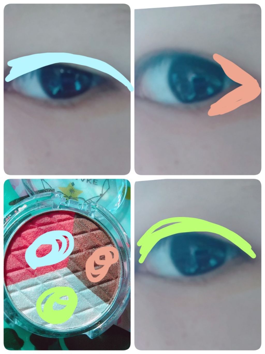 アイニュアンス/キャンメイク/アイシャドウパレットを使ったクチコミ(2枚目)