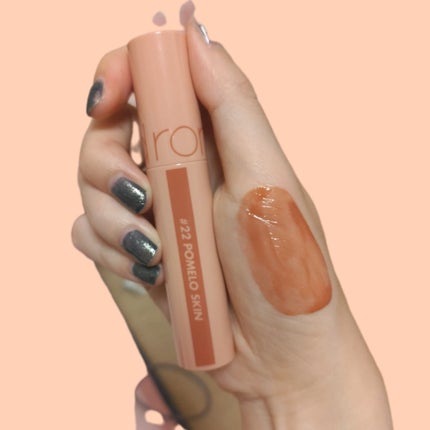 ジューシーラスティングティント/rom&nd/リップティントを使ったクチコミ(1枚目)