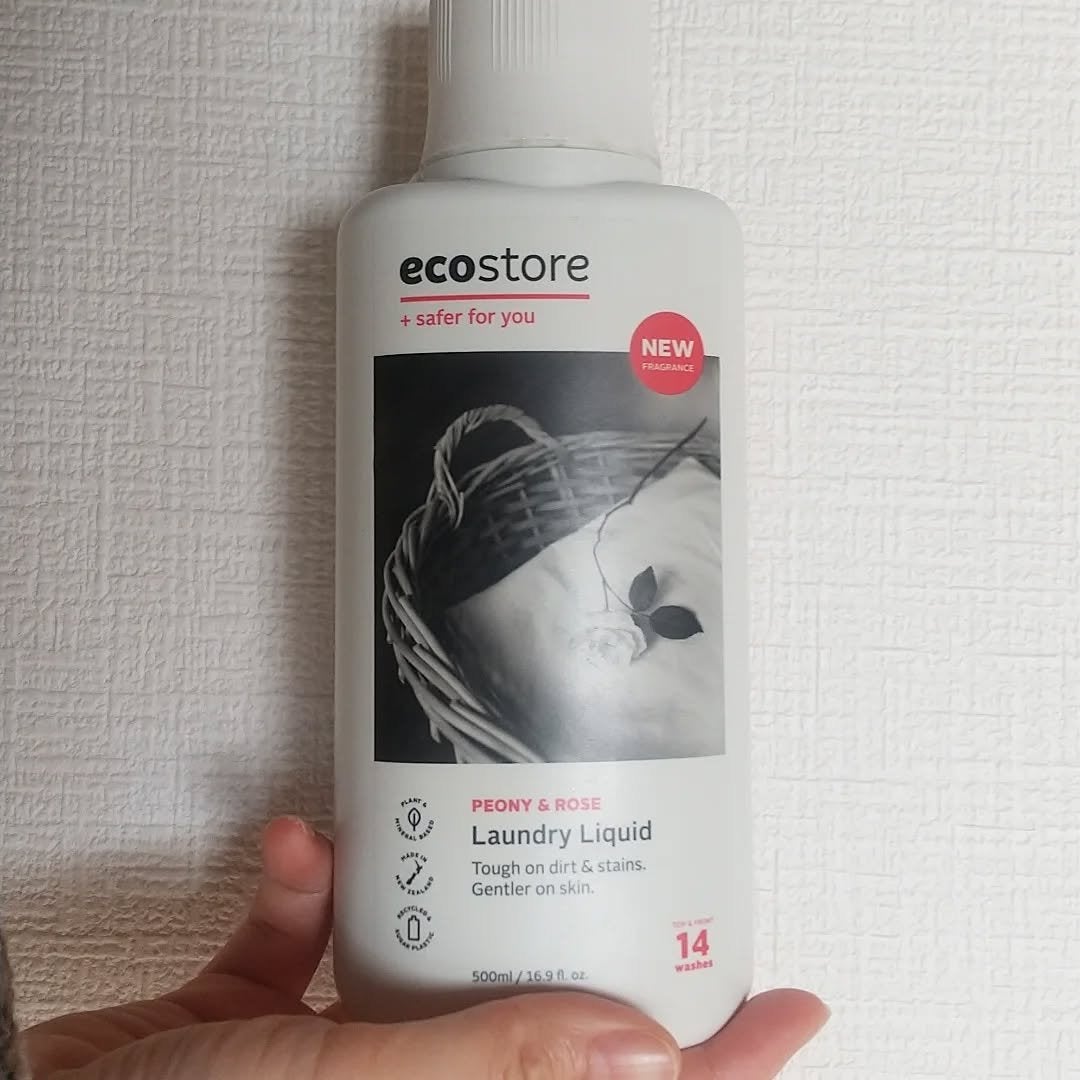 ランドリーリキッド <ピオニー&ローズ>/ecostore/洗濯洗剤を使ったクチコミ(2枚目)