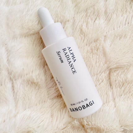 アルファラディアンスグローセラム/BANOBAGI/美容液を使ったクチコミ(4枚目)