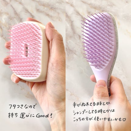 コンパクトスタイラー ライラッククローム/TANGLE TEEZER/ヘアブラシの画像