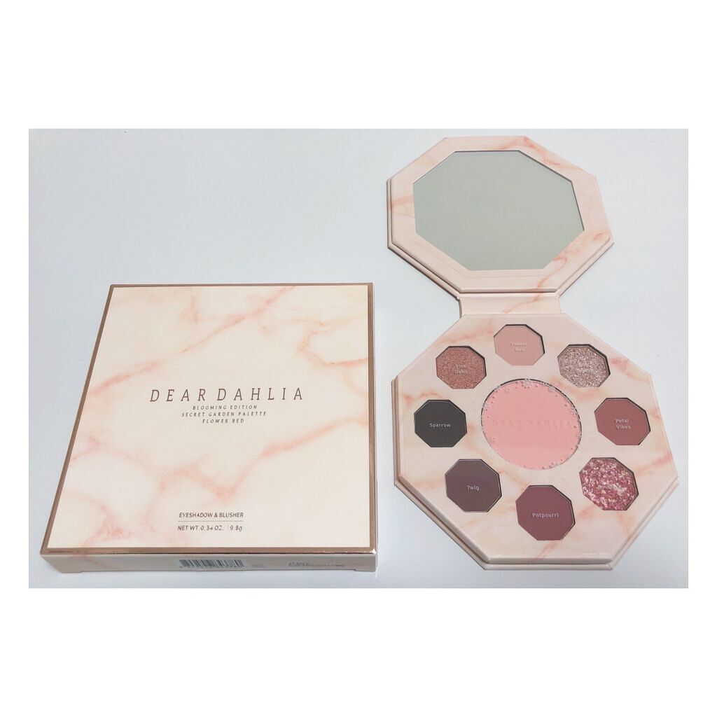 ブルーミング エディション シークレット ガーデン パレット/DEAR DAHLIA/アイシャドウパレットを使ったクチコミ(1枚目)
