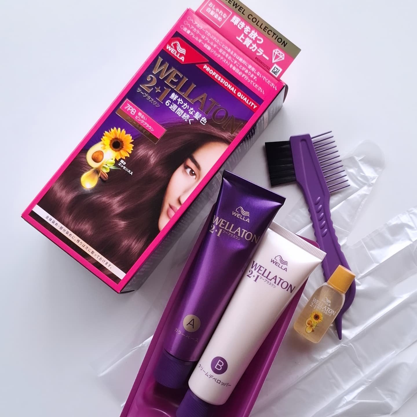 ウエラトーン ツープラスワン クリームタイプ/ウエラ/ヘアカラーを使ったクチコミ（1枚目）