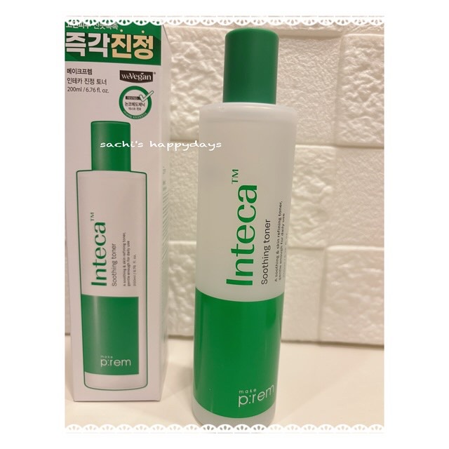 インテカ スージングトナー/make prem/化粧水を使ったクチコミ（2枚目）
