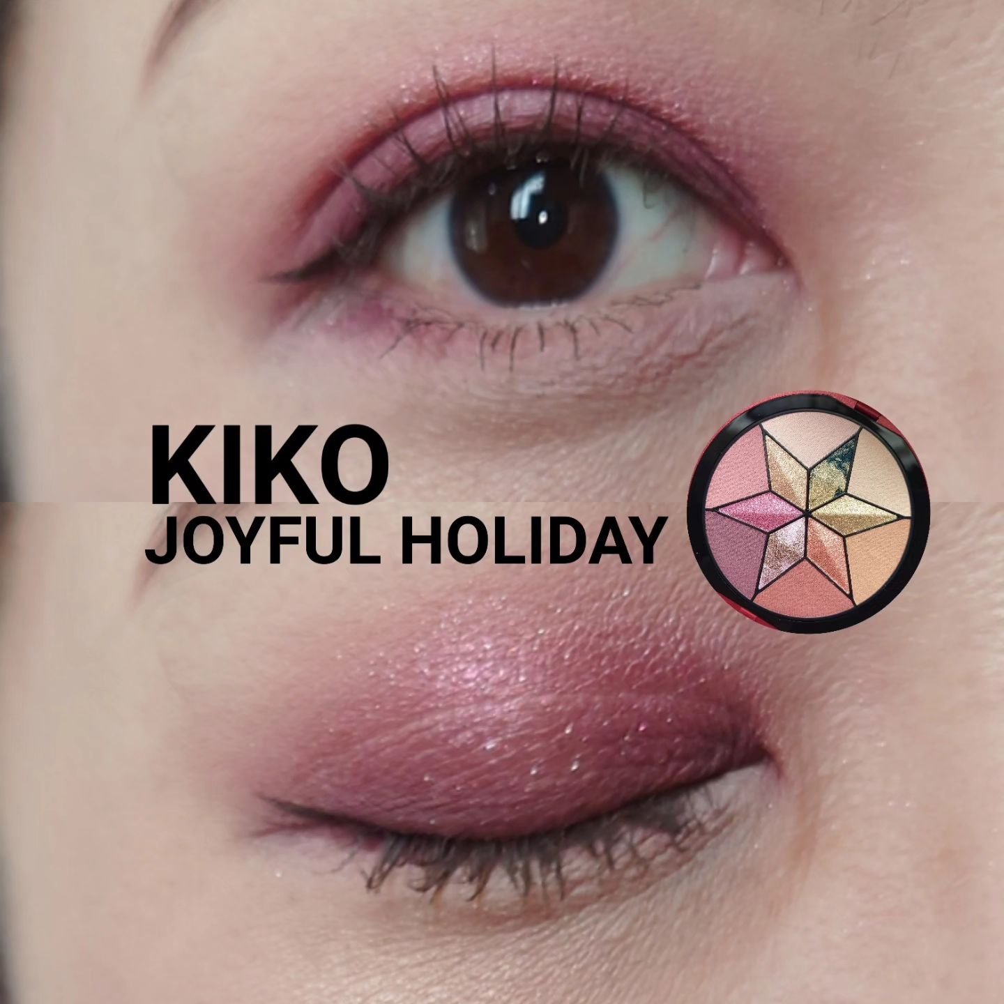 shining night eyeshadow palette/KIKO/アイシャドウパレットを使ったクチコミ（1枚目）