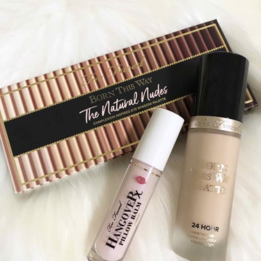 ボーン ディス ウェイ ザ ナチュラル ヌード アイシャドウ パレット/Too Faced/アイシャドウパレットを使ったクチコミ（2枚目）