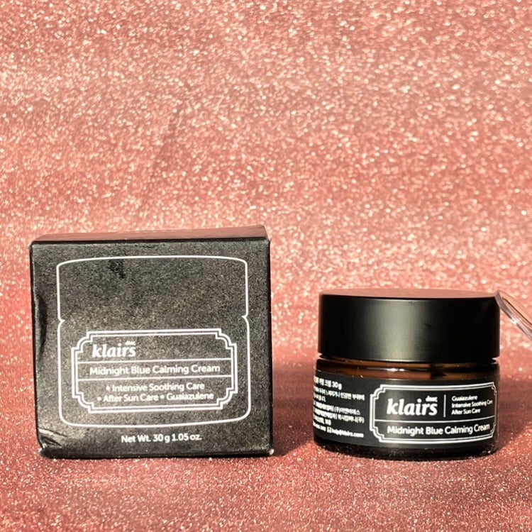 ミッドナイトブルーカーミングクリーム/Klairs/フェイスクリームを使ったクチコミ(3枚目)