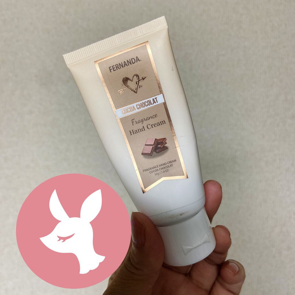 フレグランスハンドクリーム（ココアショコラ）/フェルナンダ/ハンドクリームを使ったクチコミ（1枚目）