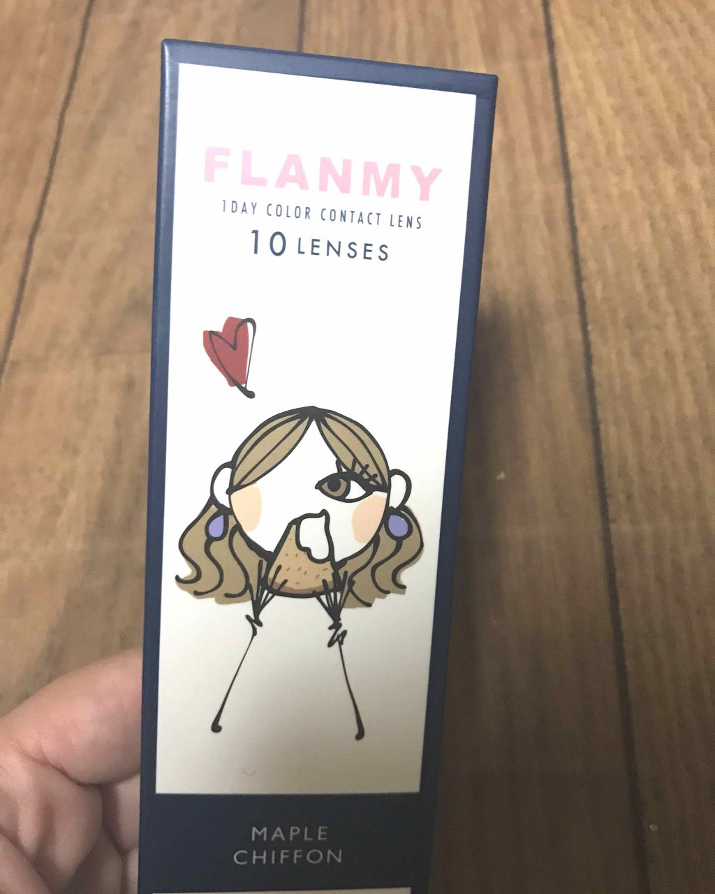 FLANMY 1day/FLANMY/ワンデー(1DAY)カラコンを使ったクチコミ(1枚目)