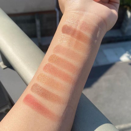 サマーソルスティス アイシャドーパレット/NARS/アイシャドウパレットを使ったクチコミ(4枚目)