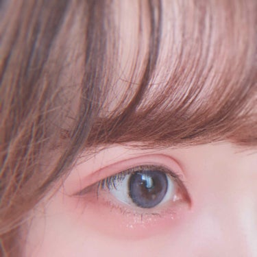 eye closet iDOL Series CANNA ROSE 1day ラベンダーグレー/EYE CLOSET/ワンデー（１DAY）カラコンを使ったクチコミ（2枚目）