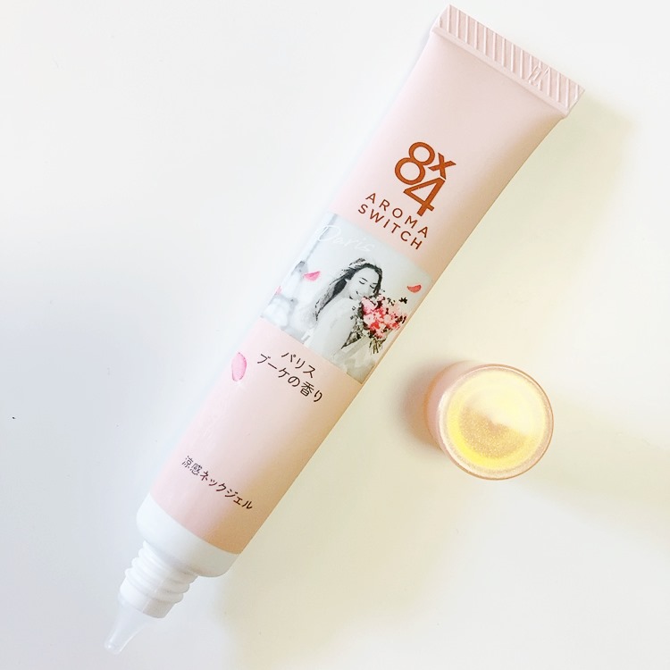 8x4 アロマスイッチ 涼感ネックジェル パリスブーケの香り