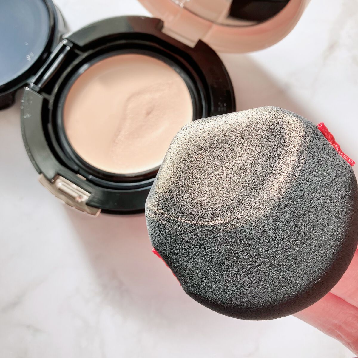 ドラマティックジェリーコンパクト/マキアージュ/クッションファンデーションを使ったクチコミ(2枚目)