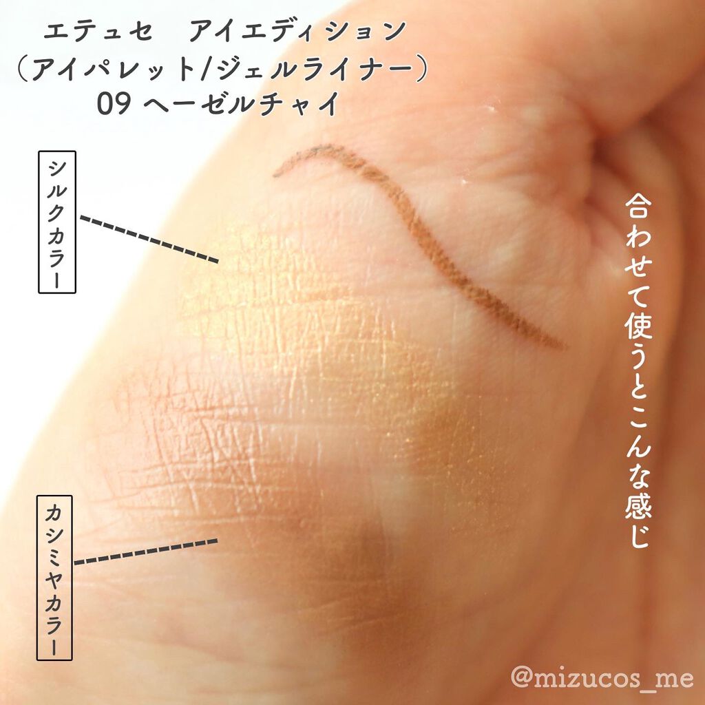 エテュセ アイエディション(カラーパレット)/ettusais/アイシャドウパレットを使ったクチコミ(5枚目)