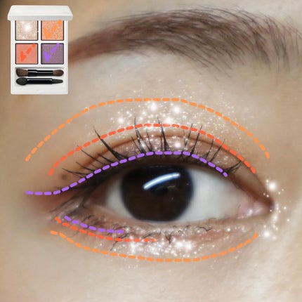 アディクション ザ アイシャドウ パレット “アウト オブ ユア シェル”/ADDICTION/アイシャドウパレットを使ったクチコミ(5枚目)