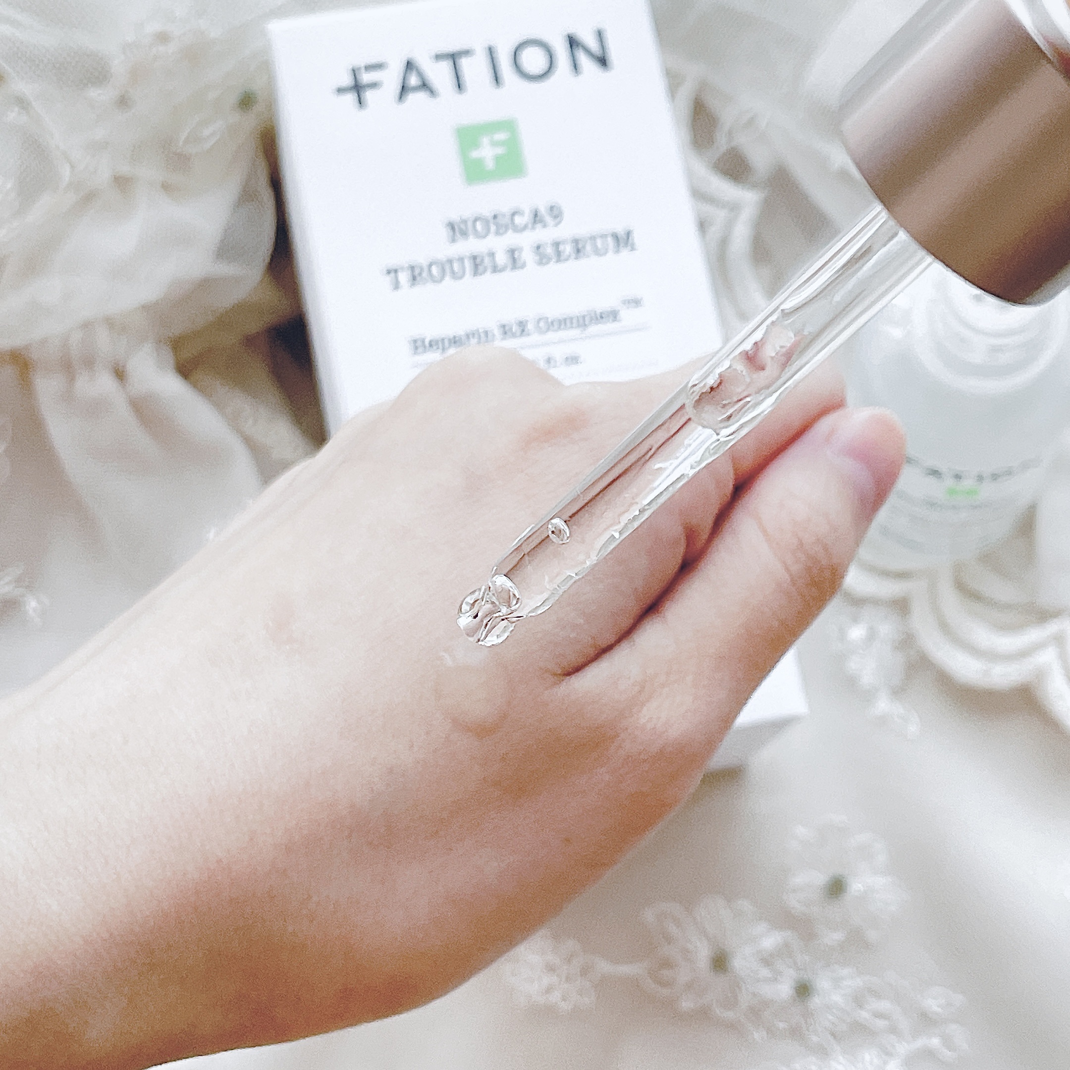 ノスカナイン トラブル セラム/FATION/美容液を使ったクチコミ（3枚目）