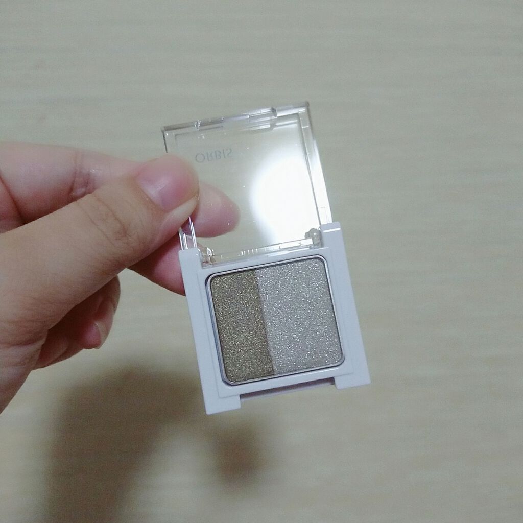 ツイングラデーションアイカラー/オルビス/アイシャドウパレットを使ったクチコミ(2枚目)