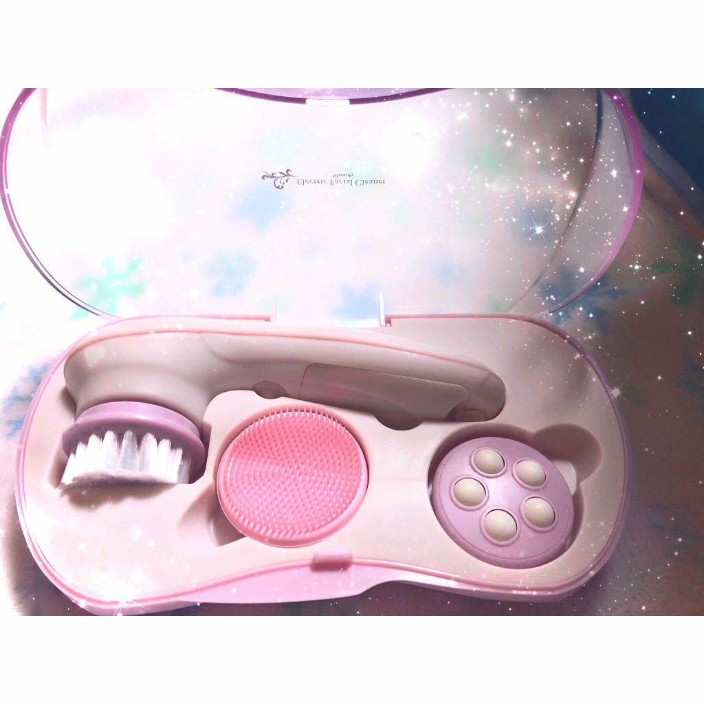 フェイシャルクリーナーセット/ニトリ/美顔器・マッサージを使ったクチコミ（1枚目）