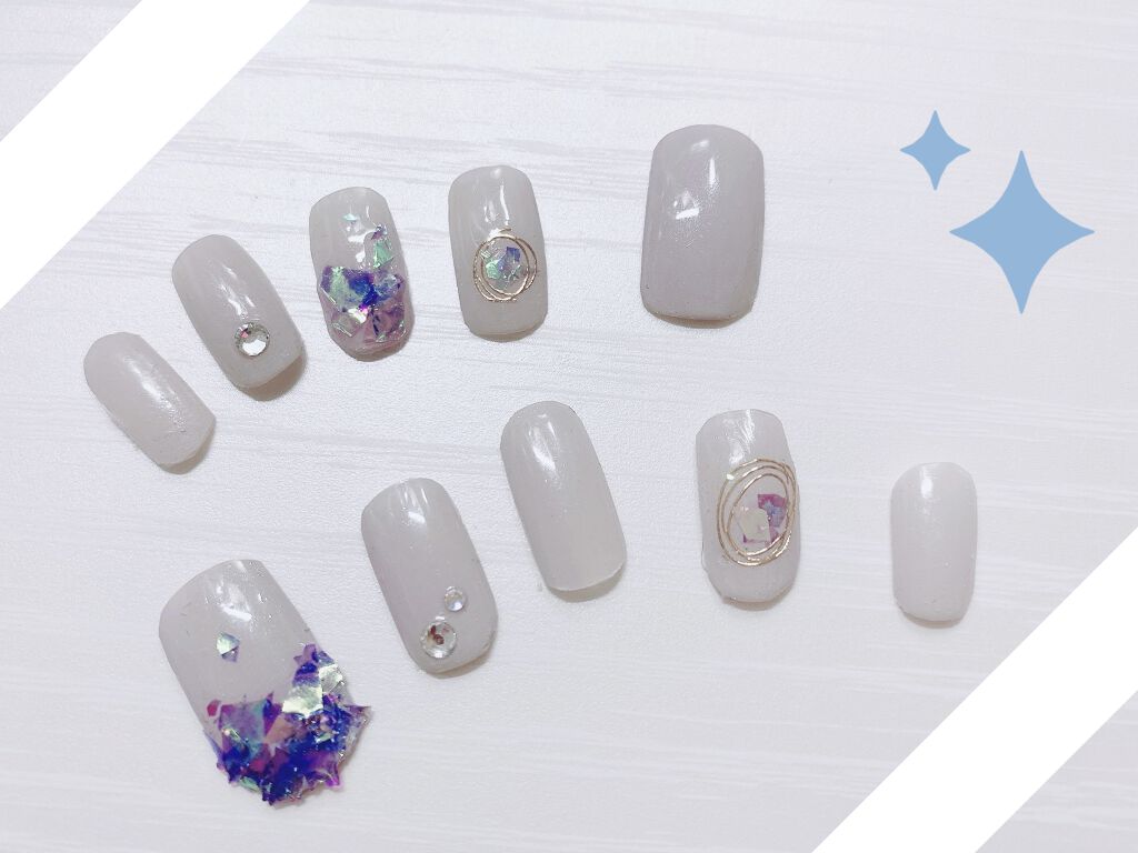 デコレーションネイルパーツ/DAISO/ネイルチップ・パーツを使ったクチコミ（1枚目）